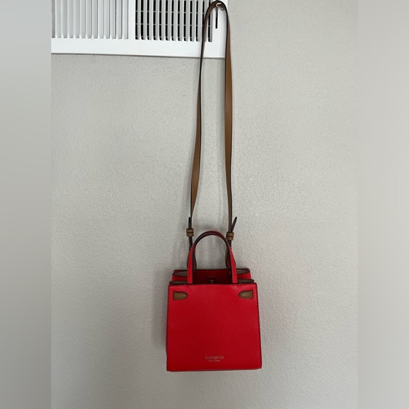 Red Kate Spade Lane Small Satchel ❤️♠️ - Picture 8 of 11